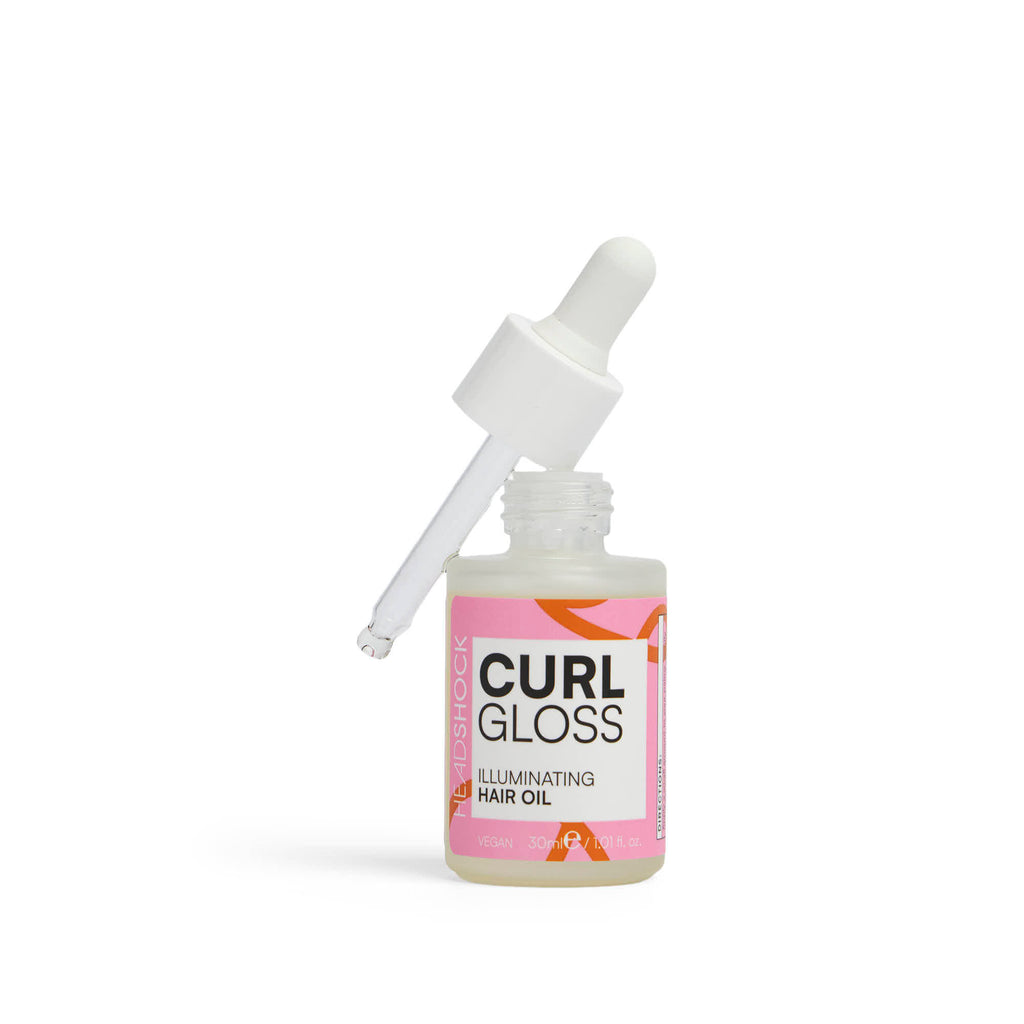 Headshock Curl Gloss Illuminating Hair Oil