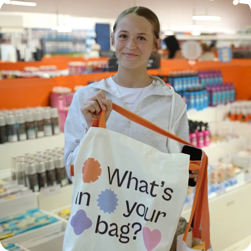 Show us what’s in your bag